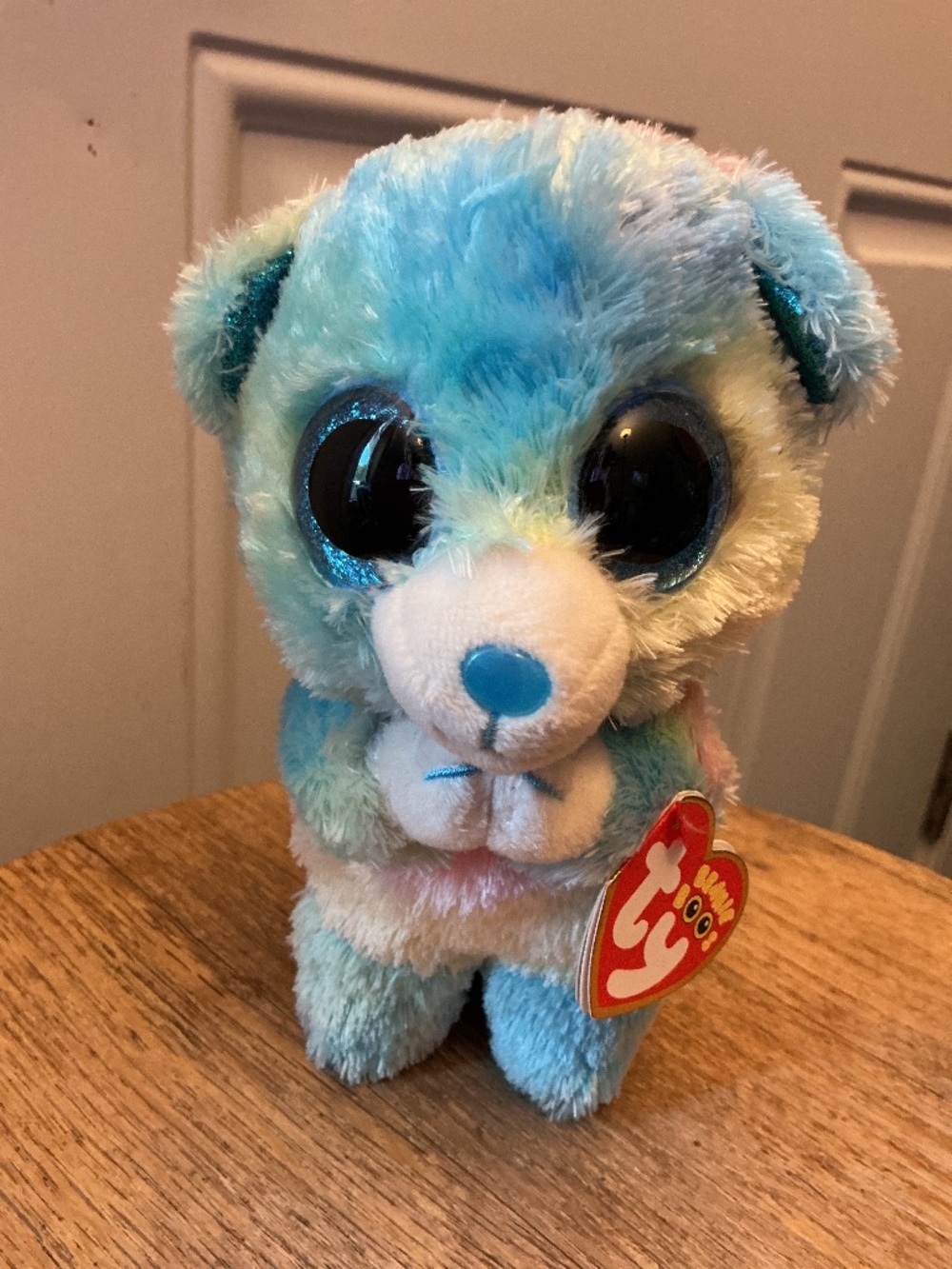 Ty Beanie Boo “Hope” the Praying Tie-Dye Bear - United Way Charity Exclusive